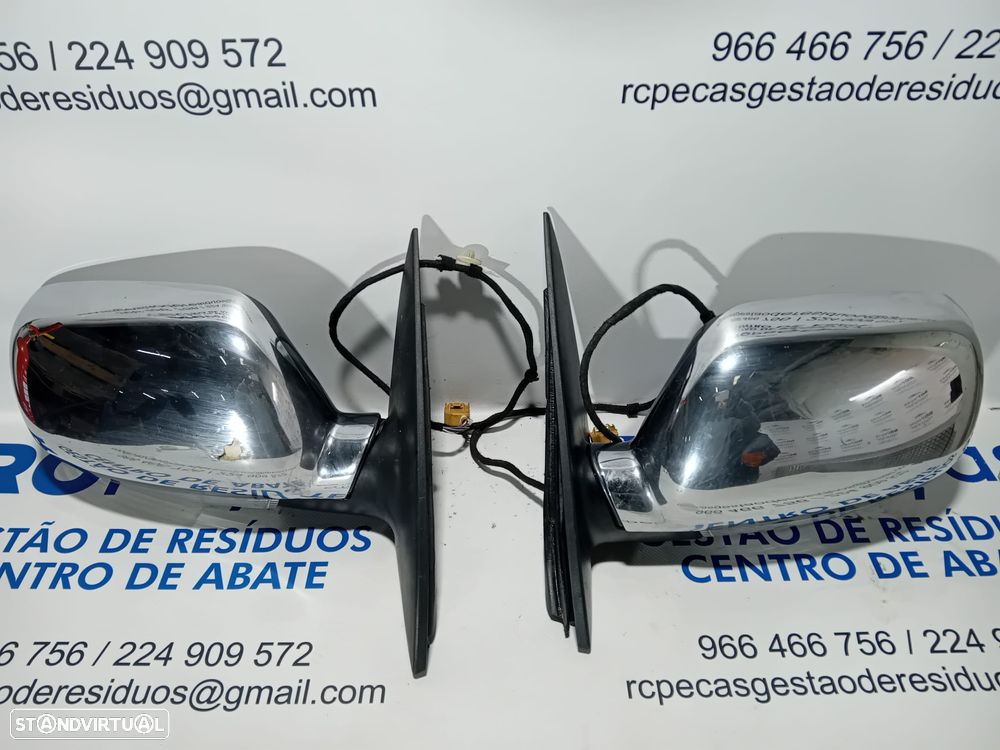 Espelhos Retrovisor Direito Esquerdo VW Touareg 1 Fase 1 Original - 5