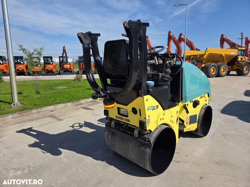 Ammann ARX12,  Latime tambur 0,8m, 1,5 TONE, 2017, 549h, sistem stropire, motor Yanmar 32CP, viteza 8km/h, raza intoarcere 2m, lungime 2m, posibilitate leasing, STARE FOARTE BUNA-PROMOTIE 11900 EUR+Tva - 6