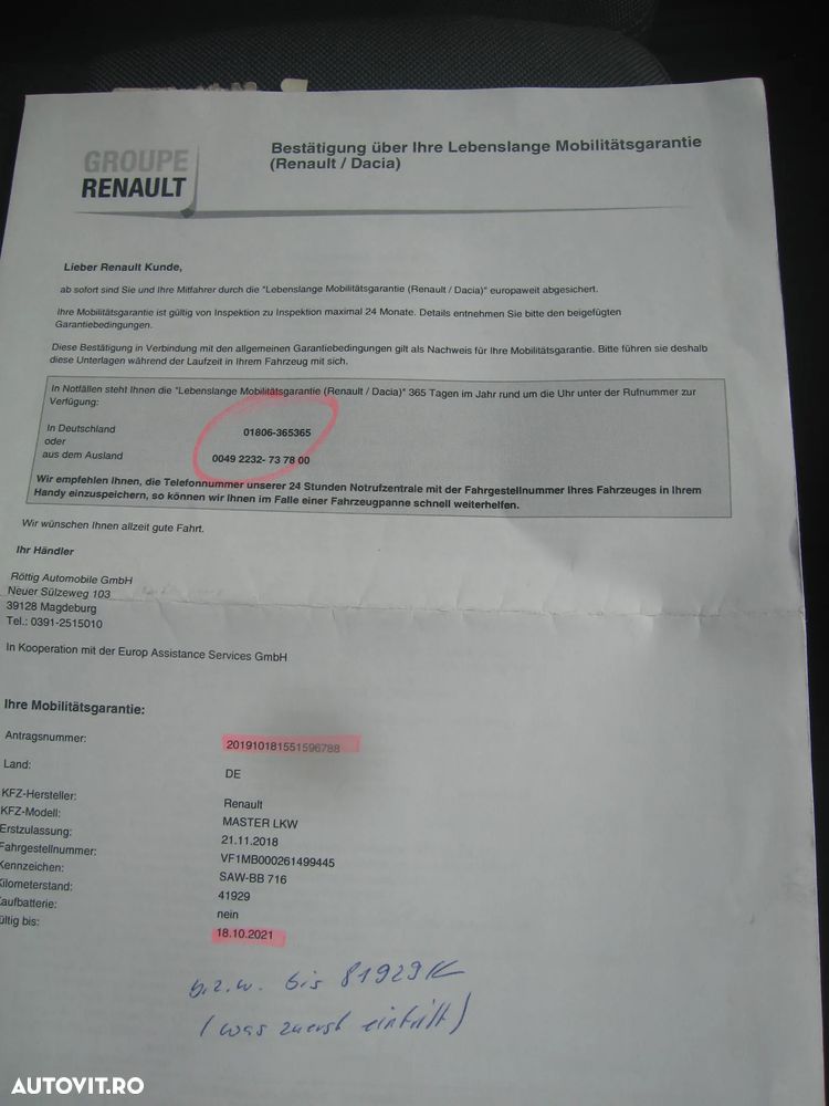 Renault MASTER , 3 LOC. BASCULABILA 3  PARTI , CLIMA . NAVIGATIE . - 21
