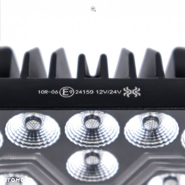 Lampa robocza X-SPIDER 16 LED kwadrat halogen 12/24V moc 60W IP68 + pozycja DUZA SILNA !!  Kalisz Łódzka 80a - 11