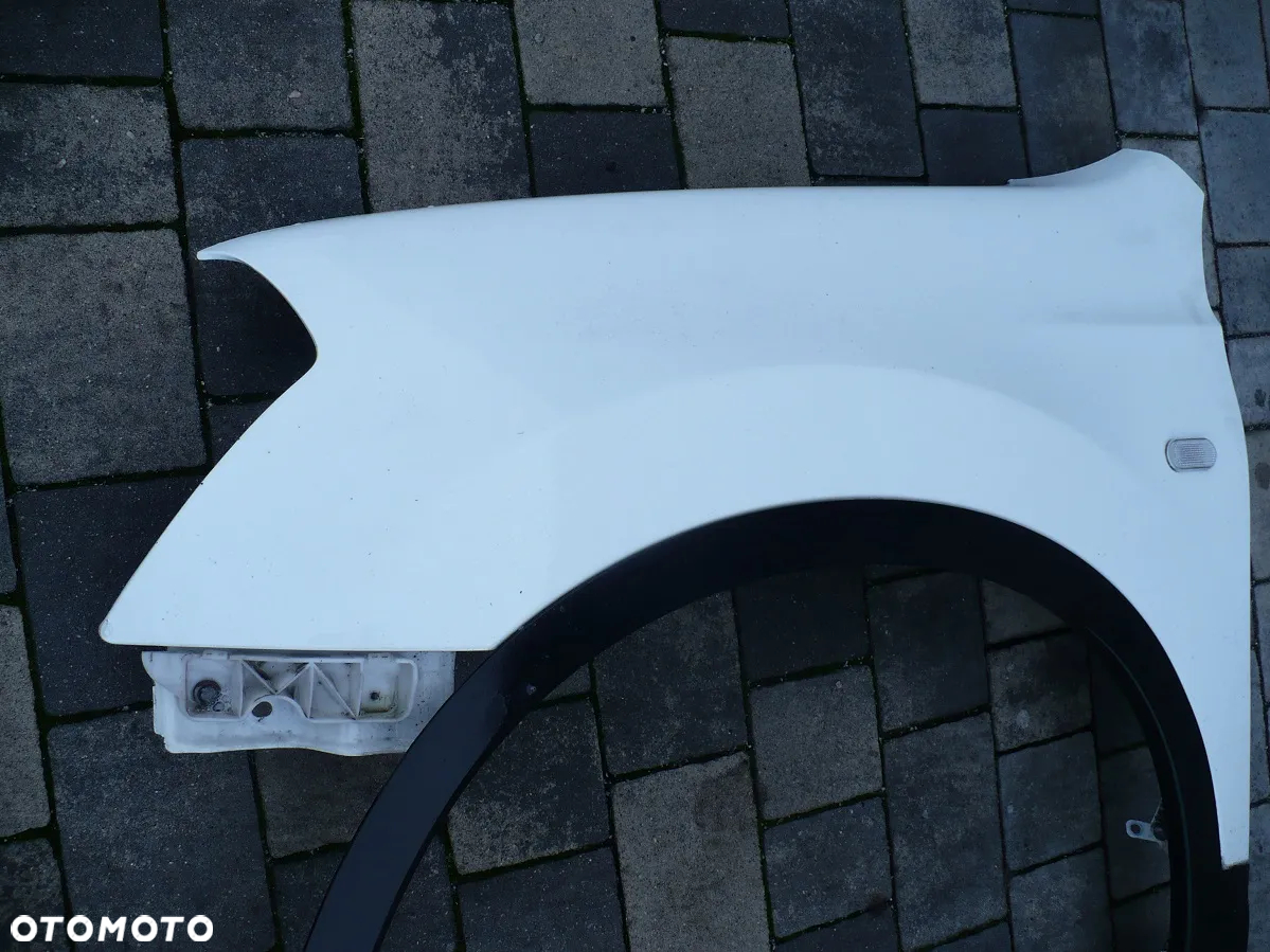 QASHQAI J10 BLOTNIK LEWY CZARNY-Z11 BIALY 326 EU. - 6