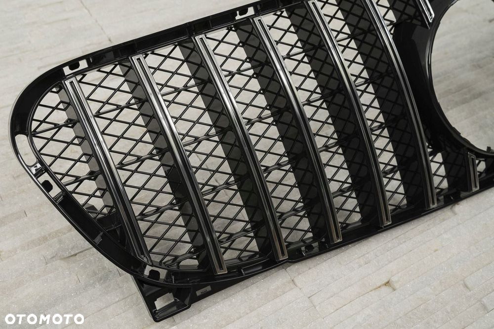 mercedes gla x156 2014-2016 grill gt panamericana srebrny - 7