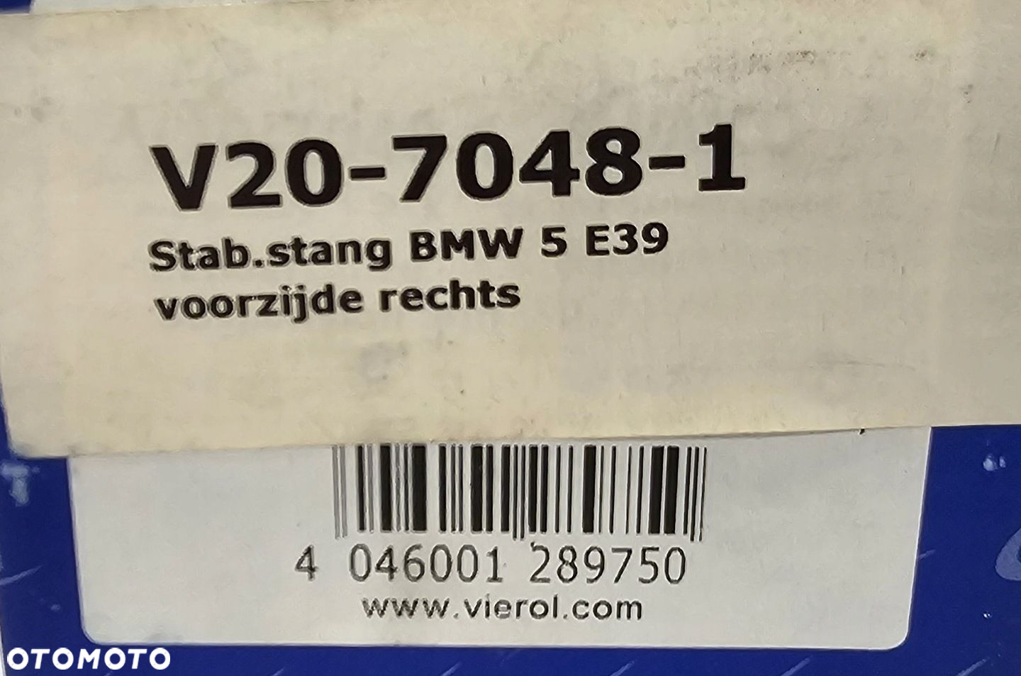 2x NOWY DRĄŻEK STABILIZATORA LEWY PRAWY PRZÓD BMW 5 E39 / ALPINA E39 - 4
