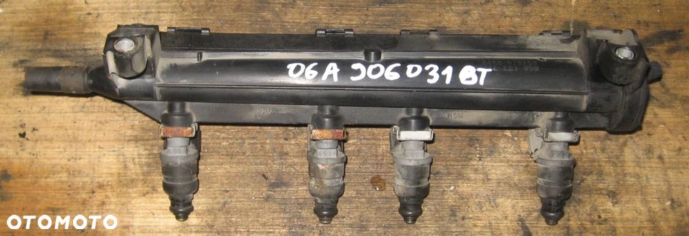 wtrysk wtryski 06A906031BT GOLF V OCTAVIA II 1.6 MPI listwa 06A133317AS - 2