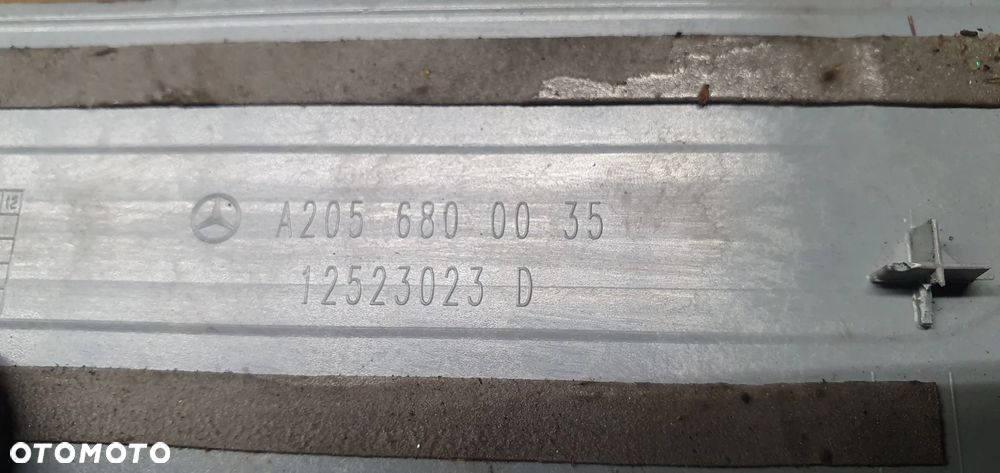 Nakładka listwa progu lewy przód przednia lewa Mercedes Klasa E W213 A2056800035 - 5