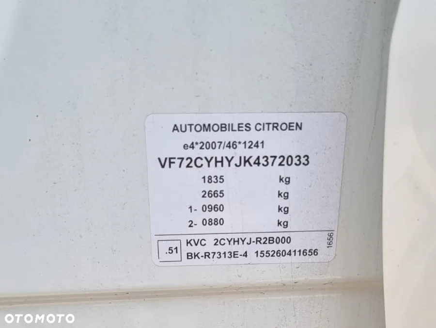 Przód kompletny Citroen C3 Aircross 2017-20r KVC OE - 10