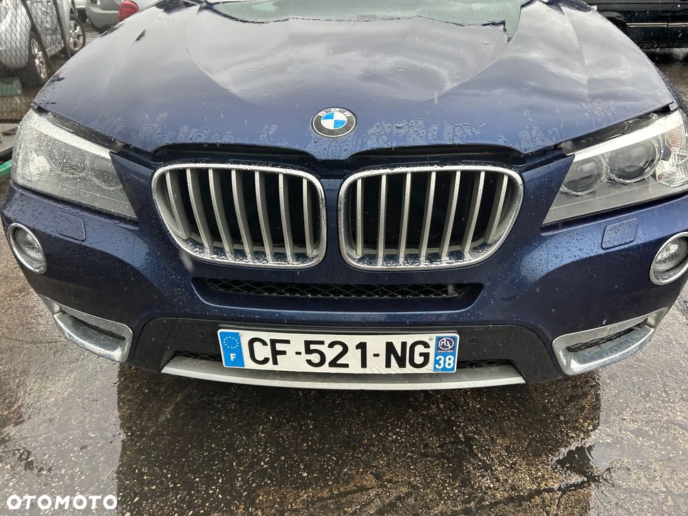 Bmw x3 F25 przód kompletny maska zderzak błotniki lampy xenon europa pas przedni chłodnice 3.0 D A76/5 - 4