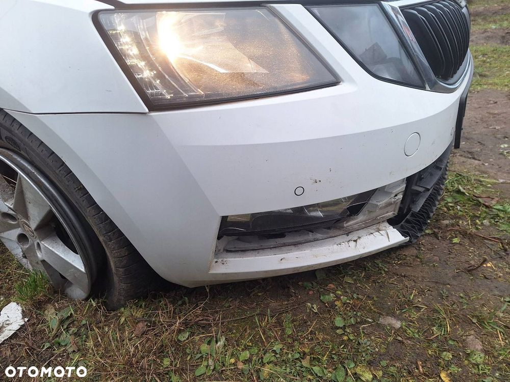 KOMPLETNY PRZÓD MASKA LAMPA BŁOTNIK SKODA OCTAVIA III LIFT LF9E 16-20r - 9