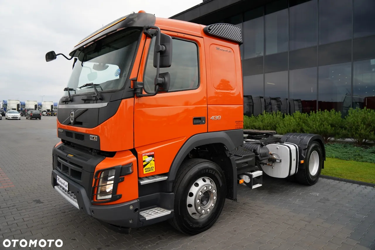 Volvo FMX 430 / HYDRAULIKA / NISKA KABINA / ALUFELGI / EURO 6 / SPROWADZONY - 2
