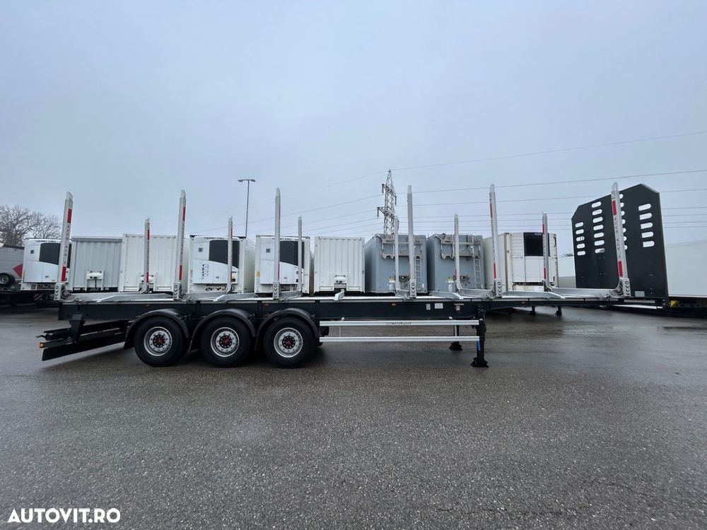 Schwarzmuller Transport busteni, axa liftanta, Axe SAF, 6 perechi racoante, factura externa - 4