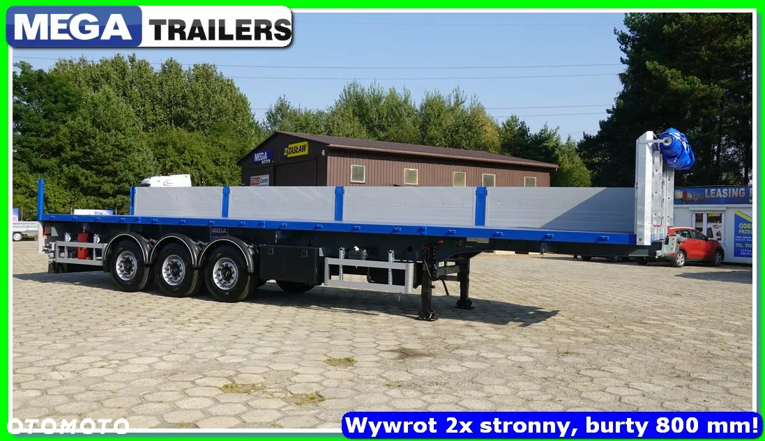 Inny Platforma z wywrotem, 2 strony, 12,60 m, burta 800 mm! - 24