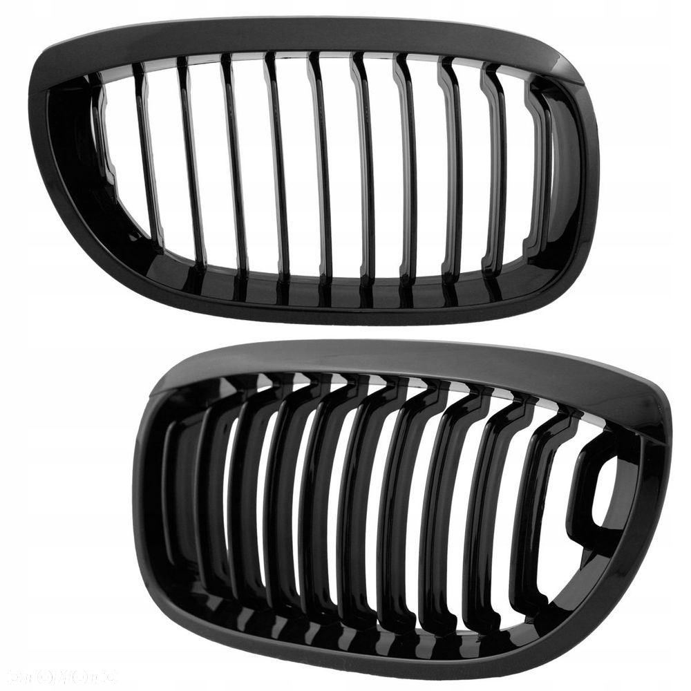 Atrapa Grill Kratka Black BMW 3 E46 Coupe Lift Lci - 1