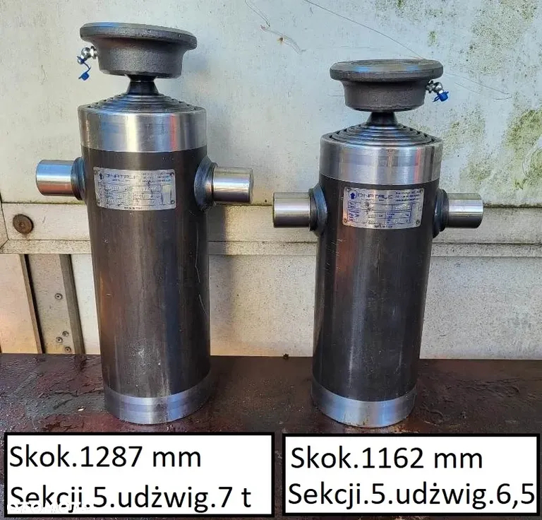 Siłownik Hydrauliczny kiper wywrot kule gniazda kipra Stabilizator podpora HDSa - 5