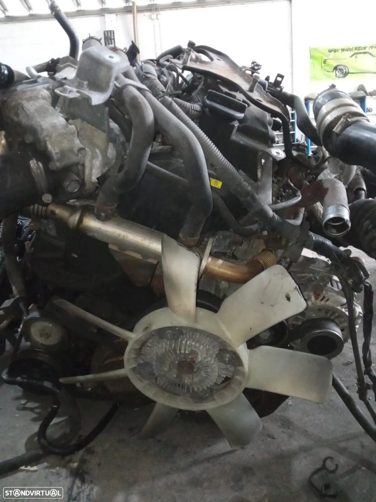 Motor Nissan Navara 2.5 Dci YD25 - 2