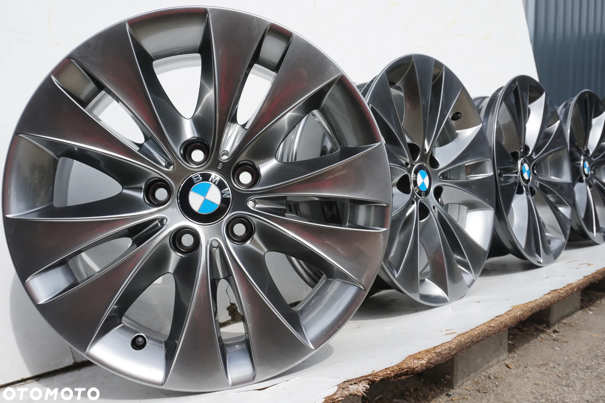 BMW 5x120 17 7,5J et20 shadow chrome - 3