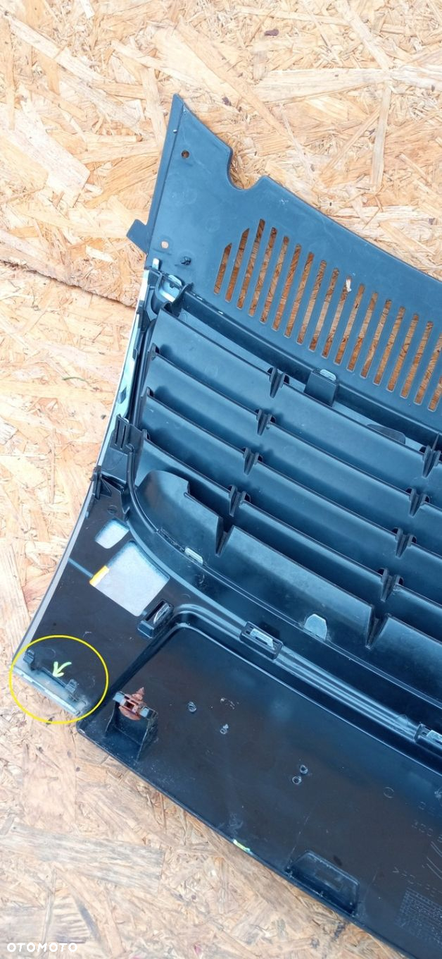 VOLKSWAGEN PASSAT B6 05- ATRAPA KRATKA GRILL ZDERZAKA PRZÓD 3C0853651AD - 9