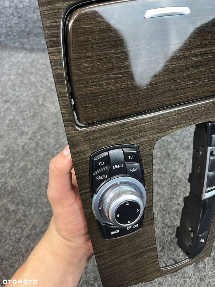 bmw f01 seria 7 ramka lewarka zmiany biegów 9113863 11419110 - 7