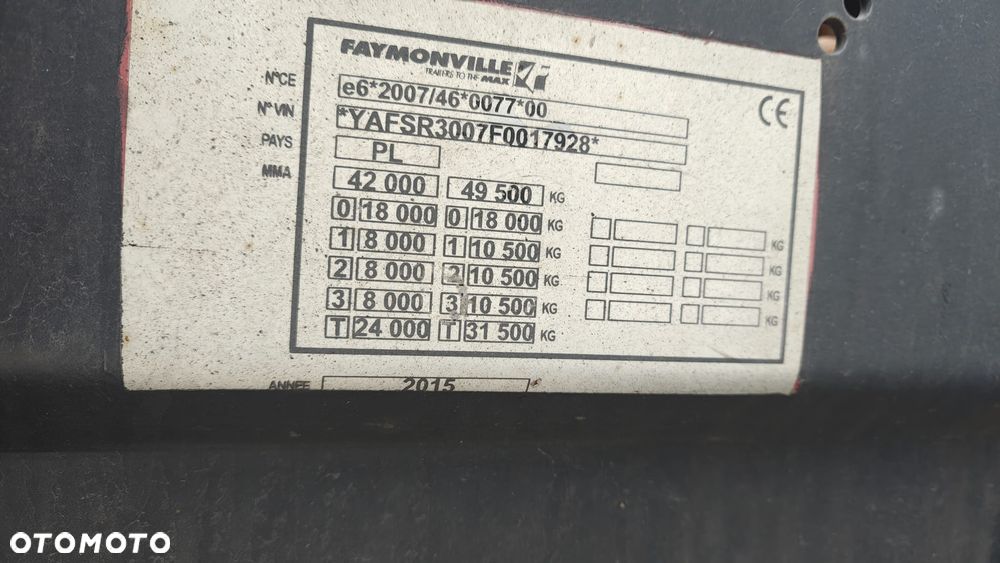 Faymonville Telemax telemega! Stan bdb 9400kg masa wlasna, DMC 48000KG - 10