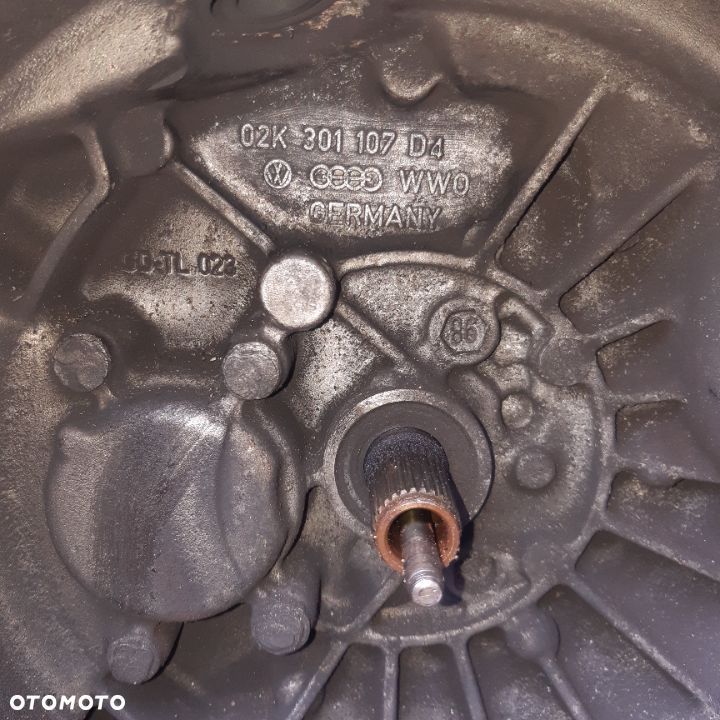 SKRZYNIA BIEGOW AUDI VW GOLF IV BEETLE A3 02K301107D - 2