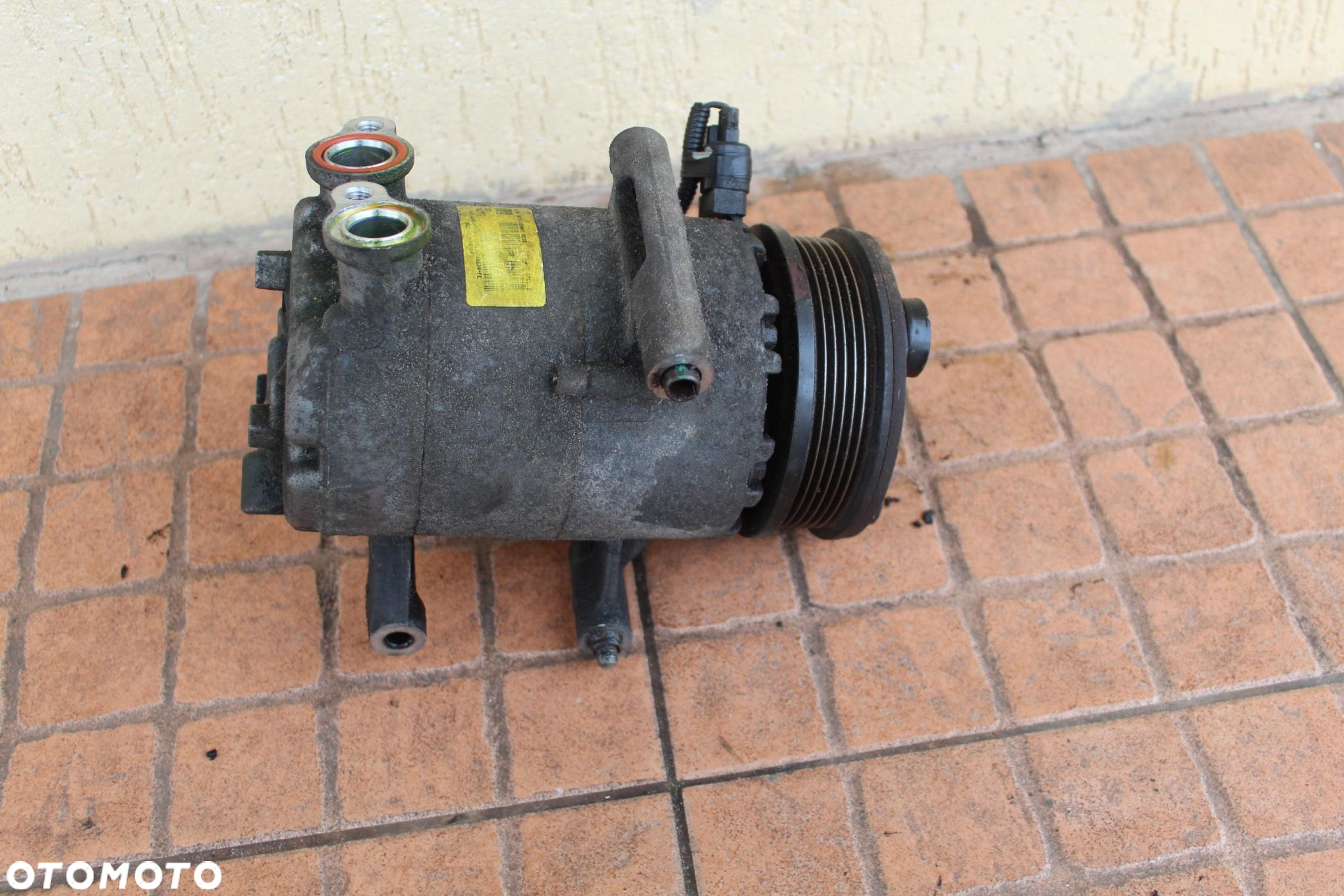 SPRĘŻARKA KOMPRESOR KLIMATYZACJI FORD S-MAX MK1 2.2 TDCI 6G91-19D629-FE - 2