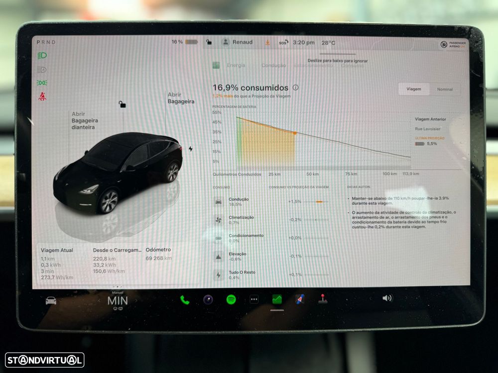 Tesla Model Y Tração Traseira - 34