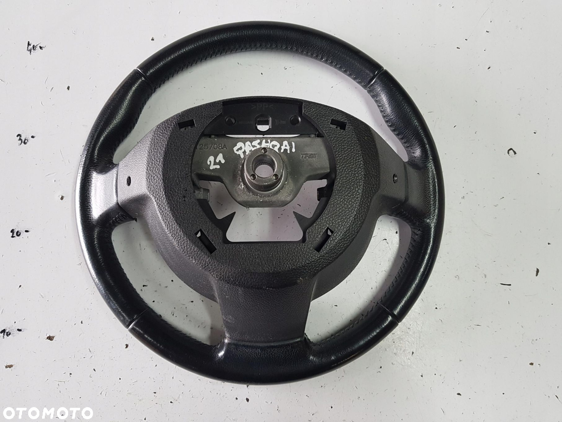 NISSAN QASHQAI I J10 LIFT 10-13r KIEROWNICA SKÓRZANA - 7