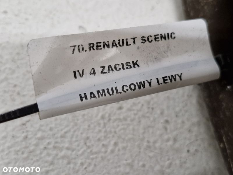 RENAULT SCENIC IV 4 1.7 DCI ZACISK HAMULCOWY LEWY TYLNY LEWY TYŁ 440102238R - 8