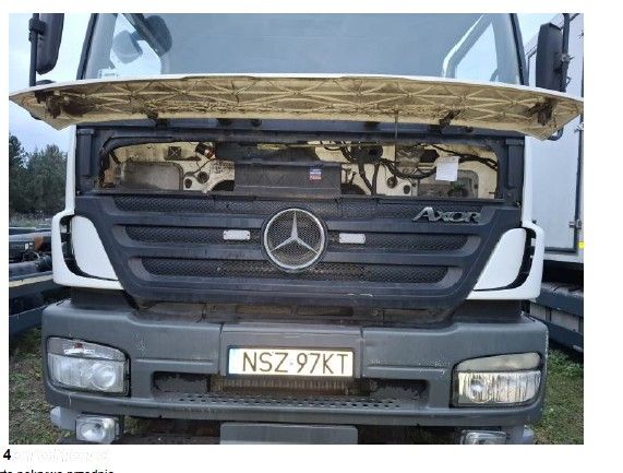 Mercedes-Benz 1833 Axor II BlueTec 4 7201ccm -326KM - 2