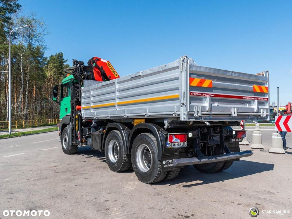 MAN TGS 33.440 6x4 PALFINGER PK 22002 EH HDS Żuraw Wywrotka Rotator - 8