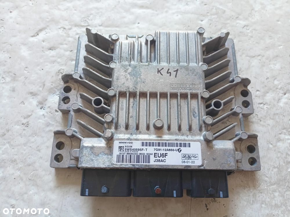 KOMPUTER SILNIKA FORD 7G91-12A650-UF 5WS40595F-T