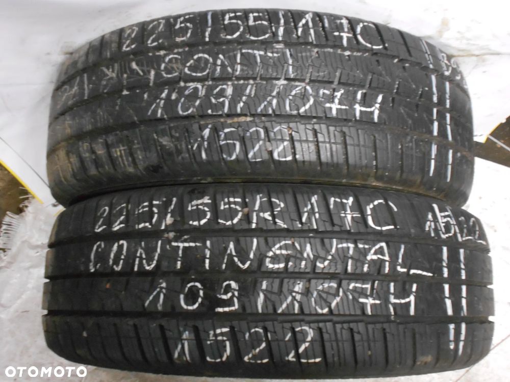 OPONY 225/55R17C CONTINENTAL VAN CONTACT 4 SEASON DOT 1522 9MM - 1