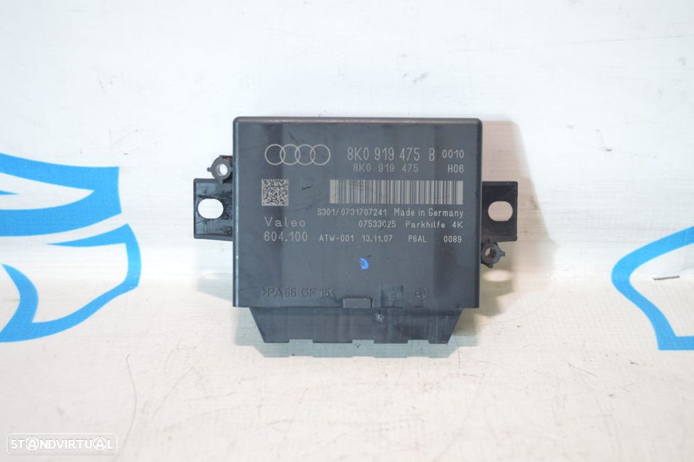 CENTRALINA ECU PARQUE PARK ESTACIONAMENTO SENSOR SENSORES MODULO ELETRONICO AUDI 8K0919475B 8K0919475 07533025 0731707241 AUDI A5 8T3 8TA 3.0 TDI QUATTRO V6 245CV CDU CDUD A4 B8 4K - 4
