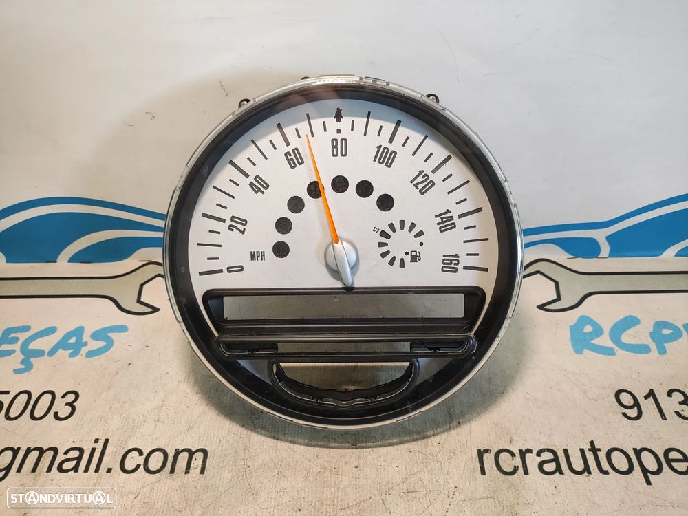 QUADRANTE MOSTRADOR MPH PAINEL INSTRUMENTOS 9232432 92343202 9 232 432 02 62116977077 6977077 67379411 MINI COOPER D R55 R56 R57 R58 R59 R60 R61 - 1