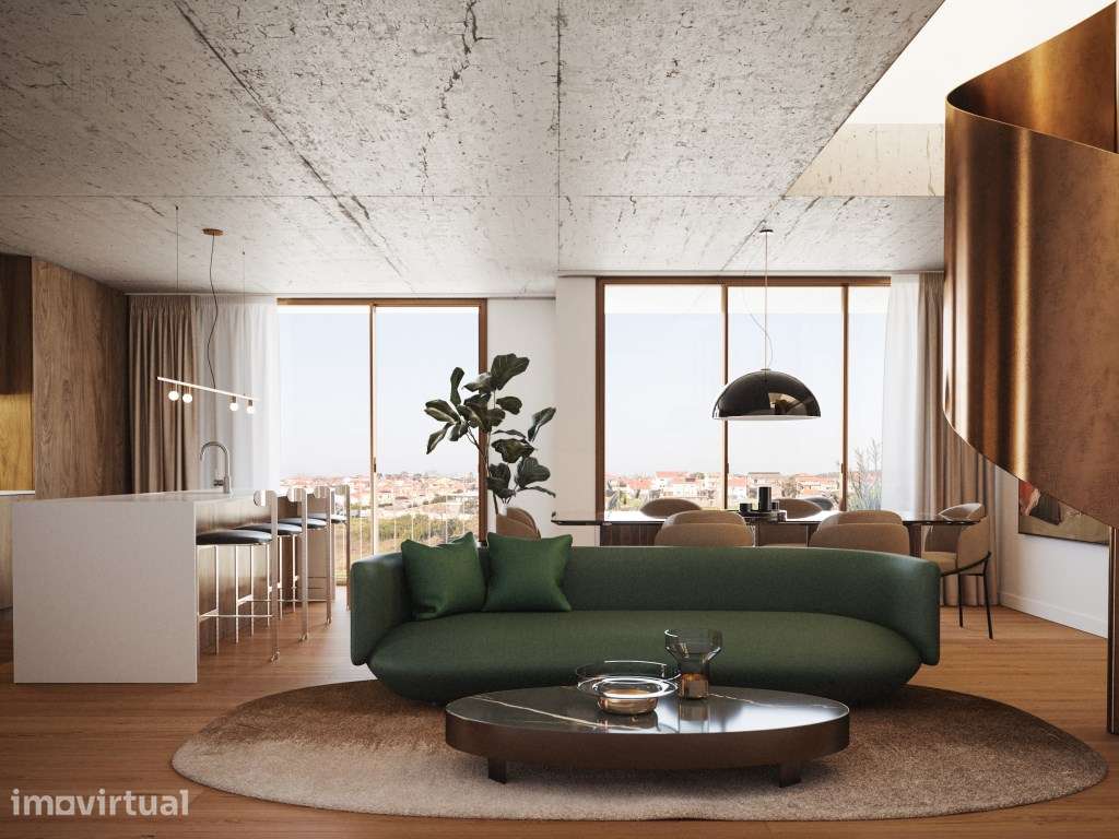 T2 Duplex novo à venda | 197,75 m² com terraço e varanda | Mafra - Grande imagem: 2/7