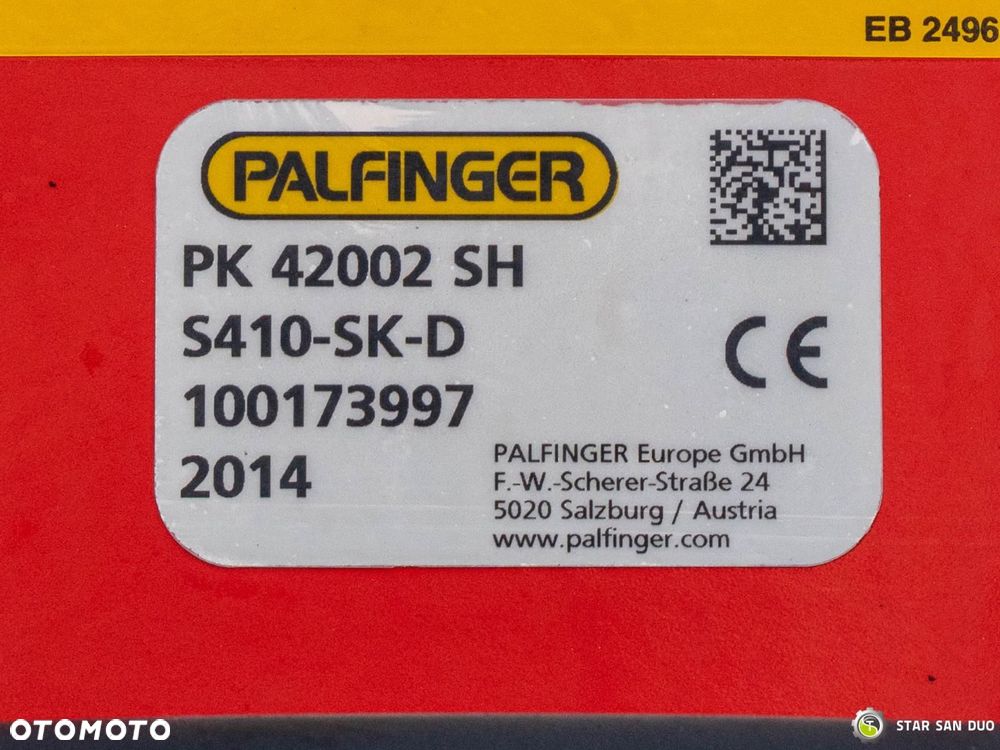 Mercedes-Benz ANTOS 2543 6x2 Palfinger PK 42002 SH HDS Żuraw Ciągnik - 24