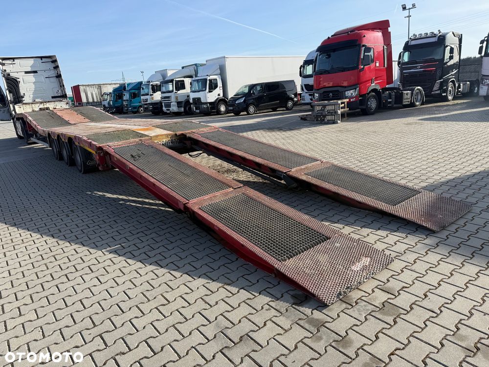 Nooteboom Nooteboom / 3 Osie / Skrętna oś / Osie SAF / Najazdy hydrauliczne + balkon / Poszerzenia / Sprowadzona / STAN BDB / / / - 6