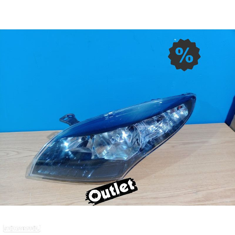 R016898C4 FAROL ESQ RENAULT MEGANE III 08-11 FUNDO PRETO - 5