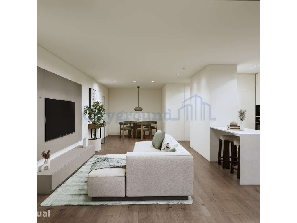 Apartamento T3 em Condomínio Fechado nos Pousos - Tecnologia Verde - Grande imagem: 3/22
