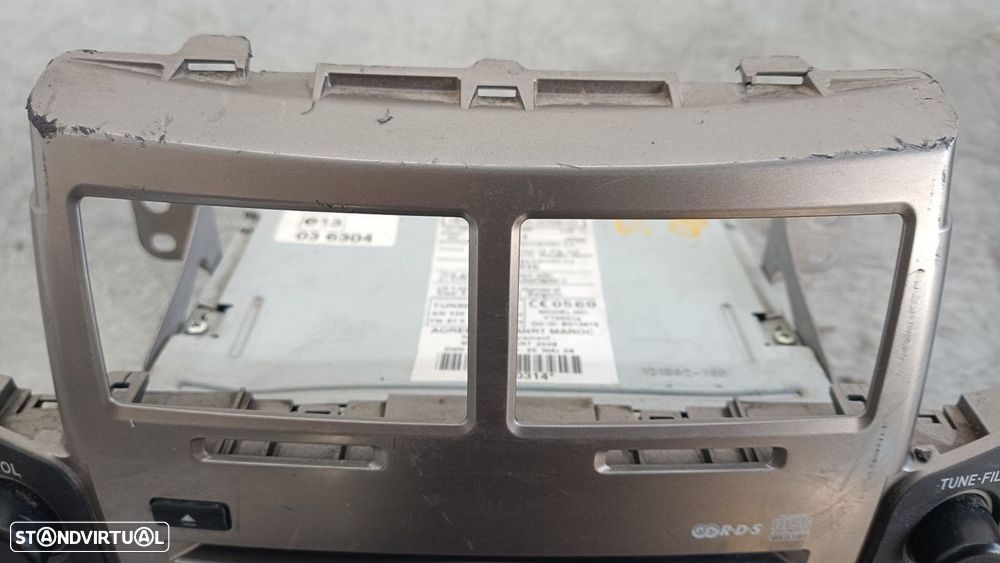 SISTEMA AUDIO / RADIO CD TOYOTA YARIS 2010 - 1