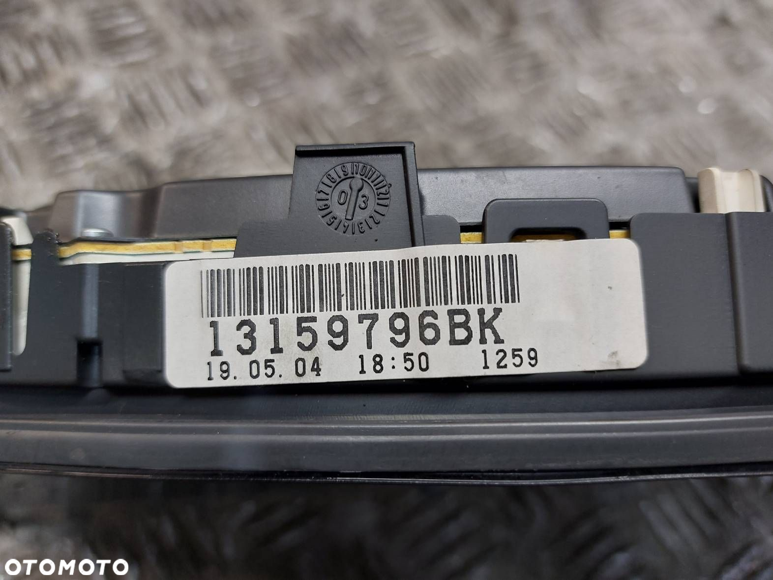 LICZNIK ZEGARY SIGNUM VECTRA C 2.2 DTI 13159796BK - 4