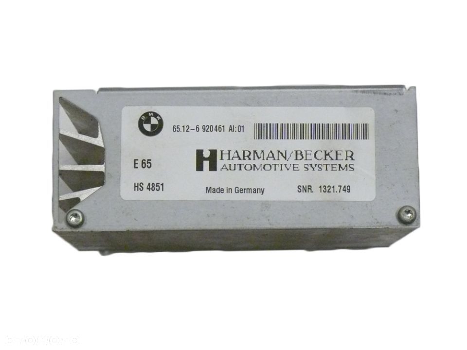 WZMACNIACZ AUDIO BMW 6 E63 E64 BMW 5 E60 E61 BMW 7 E65 2002 2010 - 1