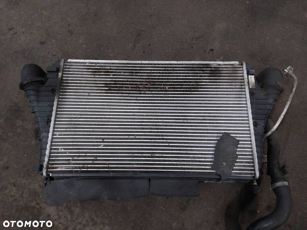 CHŁODNICA WODY INTERCOOLER + WENTYLATORY SAAB 9-3 II 2.2 TiD - 3