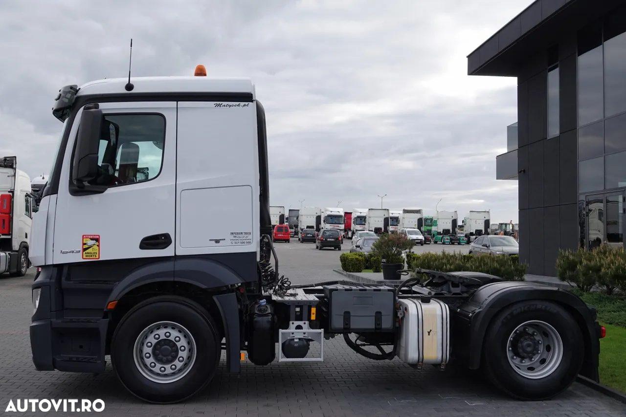 Mercedes-Benz ACTROS 1843 / RETARDER / HIDRAULIC / LOW CABIN / 2017 - 7