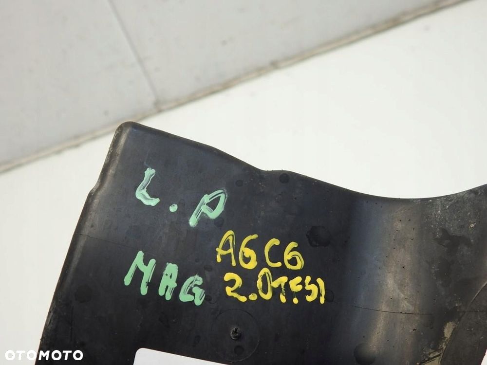 OSŁONA MAGLOWNICY LEWA AUDI A6 C6 2.0 TFSI 4F0864309B - 2