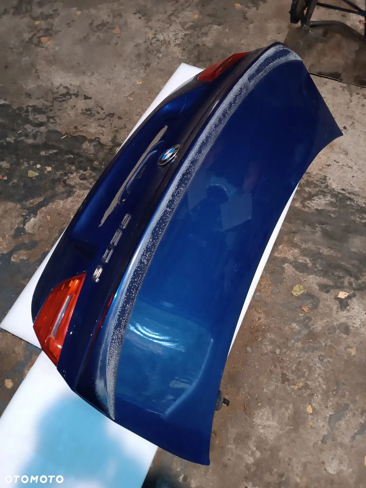 Klapa bagażnika BMW E90 po liftingu kompletna Lemans blau 381 - 2