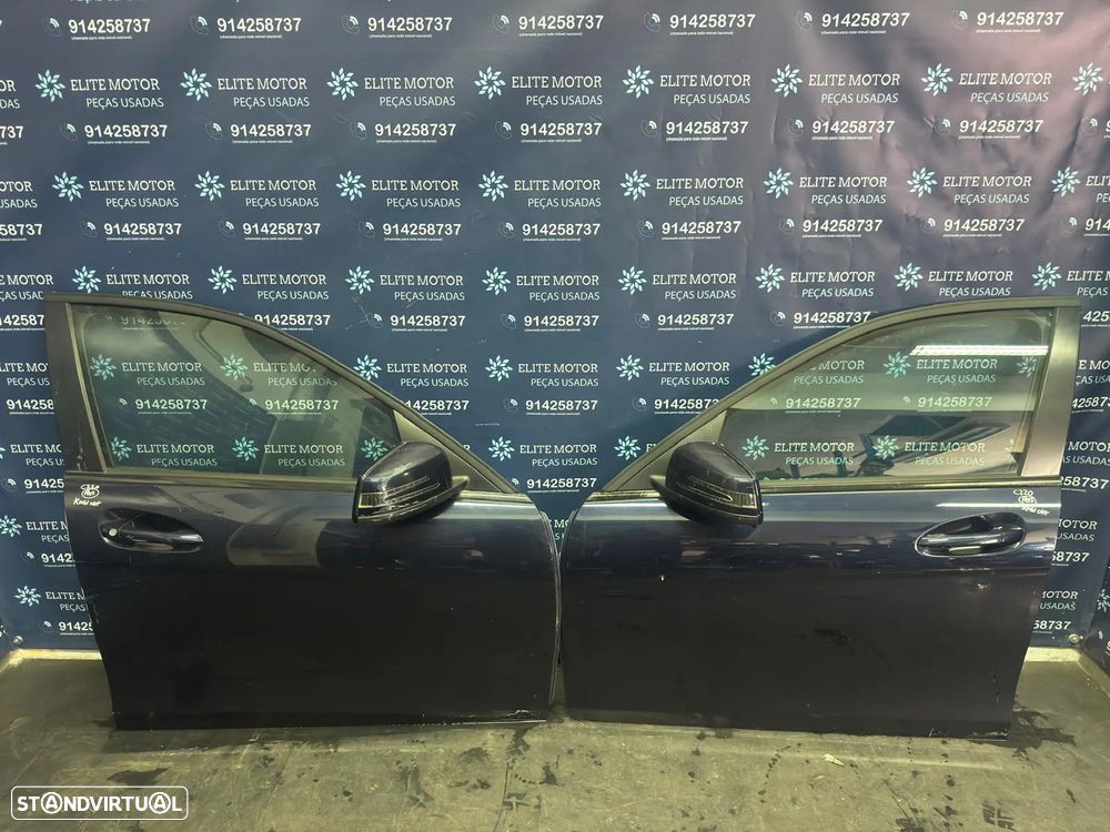 Porta usada MERCEDES CLASS C W204 frente esquerda direita ENVIO GRATIS - 2