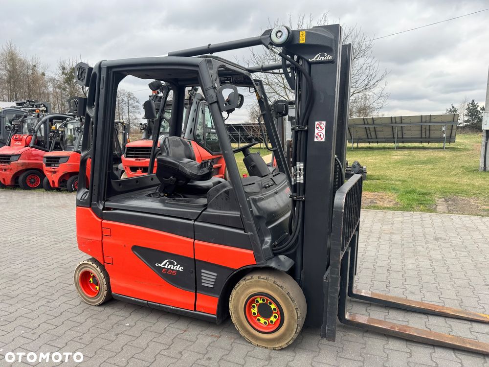 Linde E25 Evo triplex 2022 bat. przesuw  skok h16 e20 toyot e16 - 3