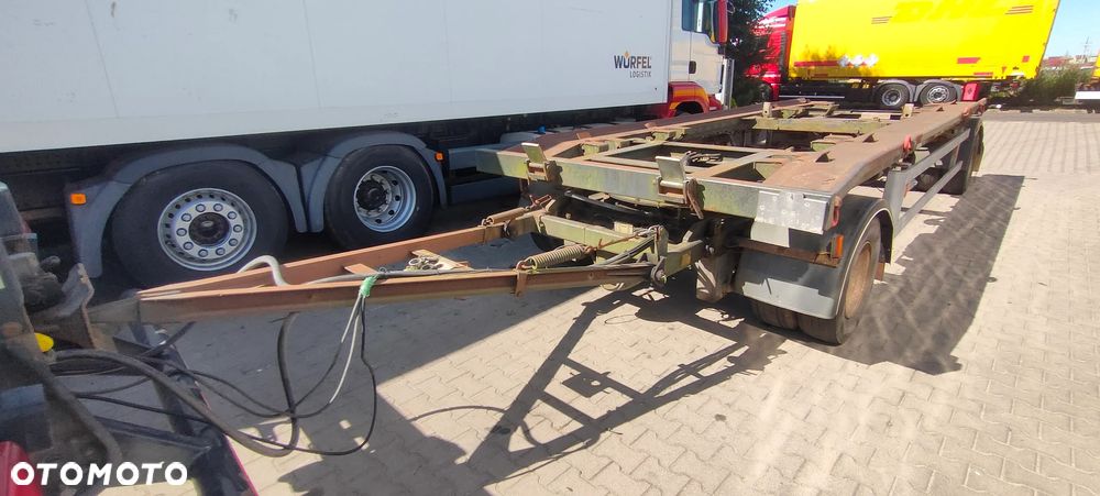 Huffermann Gergen * Huffermann * Meiller * Przyczepa do hakowca * kontenerowa * do przewozu kontenerów * hakowiec * - 6