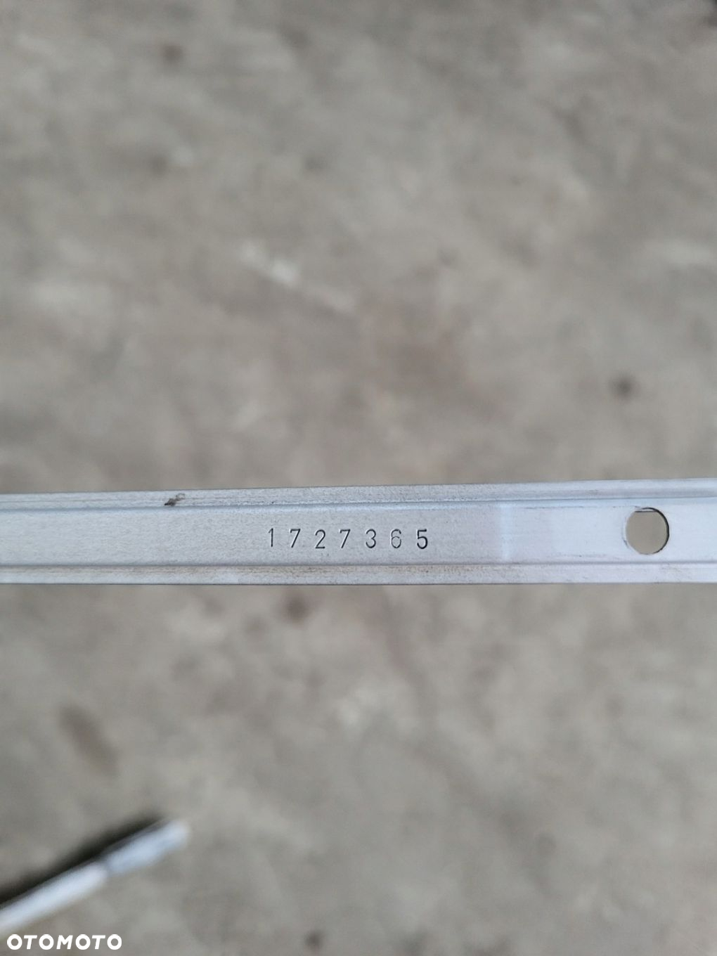 Prowadnica Szyna Zasłona Firanki Scania R 1727369 1727364 1727365 - 4