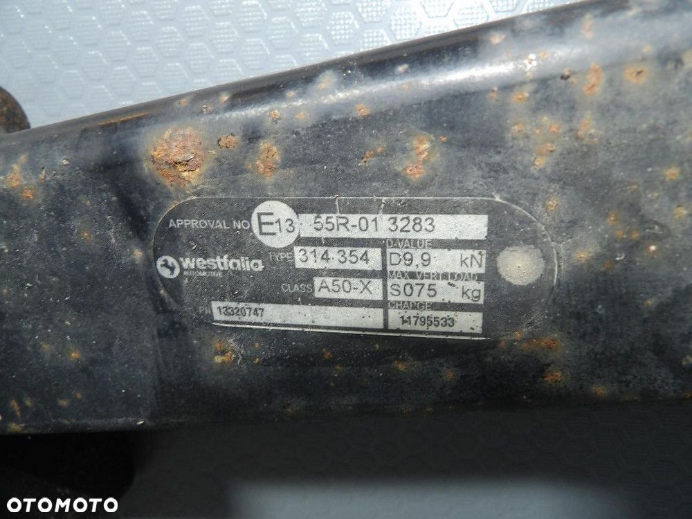 OPEL ZAFIRA C HAK DO PRZYCZEPY 13320747 - 4